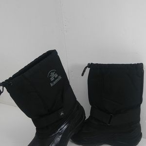 Kamik womans Greenbay Snow Boots Black Insulated W